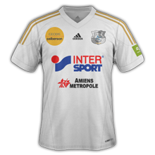 Maillot de foot 2013-2014 de Amiens maillot domicile 2013 2014